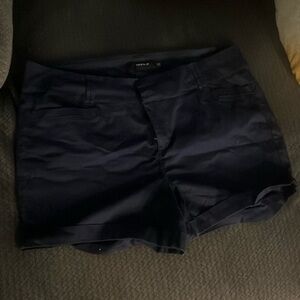 Size 24 navy blue torrid shorts